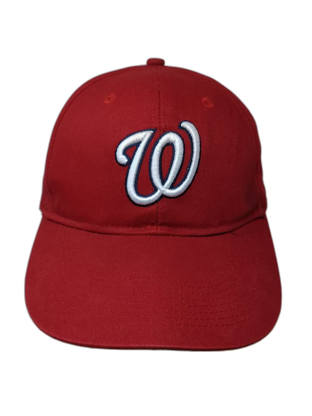 Washington Nationals MLB OC Sports Red Baseball Cap One Size OS Adjustable Hat